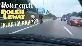 KELEBIHAN DI MALAYSIA  MOTOR CYCLE BOLEH LEWAT JALAN TOL  LEBUH RAYA [upl. by Eire]