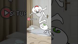 Banjir Aneh 🤣🤣 shorts animation animationmeme meme memes [upl. by Ahsillek]