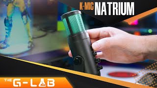 FR THE GLAB KMic NATRIUM  Microphone Gaming RGB Qualité Professionnelle [upl. by Esinart]