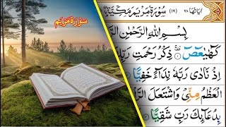 Best Quran Recitation Trending Quran Tilawat AU Recitation Surah Maryam [upl. by Shayla702]