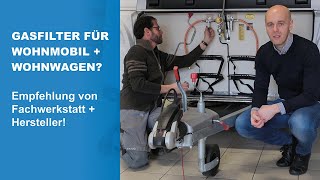 Gasfilter in Wohnmobil oder Wohnwagen einbauen Exklusive Empfehlung [upl. by Nirehtac]