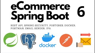 Build an eCommerce Spring Boot Application  Project based  Full Tutorial for Beginners  Part 6 [upl. by Nnaycart]