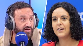 quotElle dit n’importe quoi quot  Cyril Hanouna répond à Manon Aubry qui demande la fermeture de C8 [upl. by Damha61]