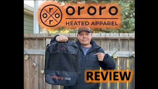 Ororo Heated Jacket Review [upl. by Namilus]