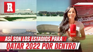 Conoce los estadios para el Mundial Qatar 2022 EL TERCERO ES EL MÁS IMPRESIONANTE DE LA HISTORIA [upl. by Lawrenson]