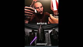 Mace windu ROTS VS Asajj ventress TCW [upl. by Ahsienek78]