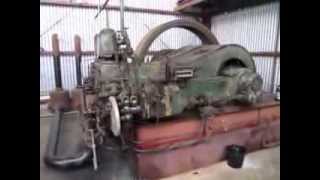 Ruston Hornsby twin cylinder 98hp [upl. by Meir544]