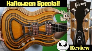 Troglys Halloween Special  Jack O Lantern SG  Zoot Suit Black and Orange Review and Demo [upl. by Jabez]