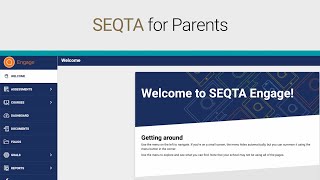 SEQTA for Parents [upl. by Tengler]