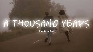 A Thousand Years  Christina Perri  Lyrics  Vietsub [upl. by Anailuy576]