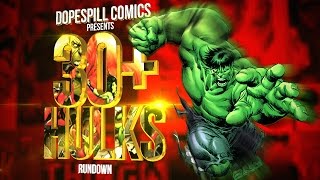 30 Plus Hulks Rundown How Many Hulks Do You Know [upl. by Barstow]