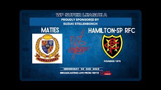 Maties vs Hamilton SP RFC [upl. by Hanako]