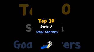 Top 10 goal scorers in Serie A history 2024🔥The GOAT War 🔥 goatwar goat series soccer football [upl. by Ilario65]