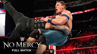 FULL MATCH Roman Reigns vs John Cena WWE No Mercy 2017 [upl. by Panchito]