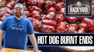 Smoky amp Delicious Hot Dog Burnt Ends  Pit Boss Grills [upl. by Anaitsirhc39]