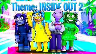 INSIDE OUT 2 CHARACTERS DRESS TO IMPRESS  Roblox Funny Moments [upl. by Acirderf817]