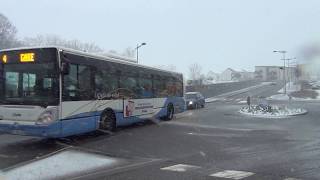 La NEIGE tombe sur EPINAL [upl. by Aicnerolf]