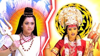 Best அம்மன் Scenes  Powerful Amman Scene  Sri Kannika Parmeshwari  Devotional Movie  Meena [upl. by Aicrop657]