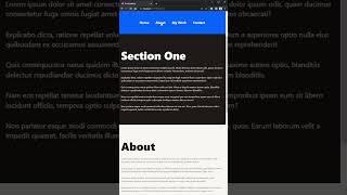 Simple singlepage smooth scrolling [upl. by Kersten472]