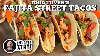 Todd Tovens Fajita Street Tacos  Blackstone Griddle [upl. by Donahue742]