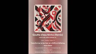 Goutte deau Ninho Remix [upl. by Ahsaeyt]