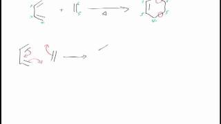 DielsAlder reaction Reaction mechanism chemistry tutorial [upl. by Guthry]