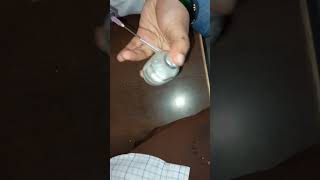 iv pipzo 45g injection use in hindi injection vlog  injection video antibiotics injection video [upl. by Lleznov]