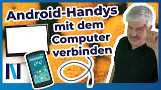 AndroidSmartphones Das HandyDisplay über Vysor auf den PC übertragen und steuern – so geht’s [upl. by Horgan895]