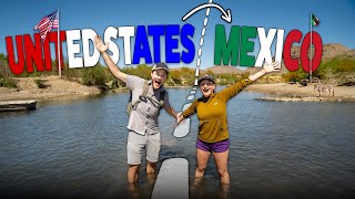 We Walked From Texas To Mexico Boquillas Crossing [upl. by Sillert]