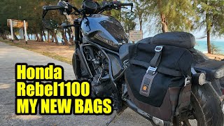 New Honda Rebel 1100 Saddlebag with Quick Release System [upl. by Atikal]