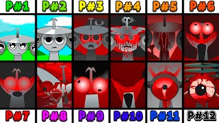 All Phases of Silver Clukr in Incredibox Sprunki From 1 Phase to 12 Phase [upl. by Nirtiak]