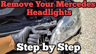 How to Replace your MercedesBenz Headlights [upl. by Chelton]