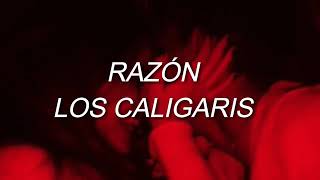 Razón los Caligaris letra [upl. by Eolc]