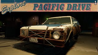 Sucked Into The Zone  Part 1  Pacific Drive [upl. by Litnahc]