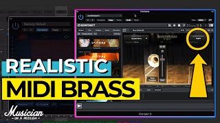 How to Make MIDI Brass Sound Realistic [upl. by Aihtibat]