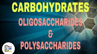 BIOCHEMISTRY CARBOHYDRATES  OLIGOSACCHARIDES AND POLYSACCHARIDES [upl. by Ardiekal]