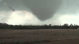 5282013 Tescott KS Incredible Footage of the tornado forming into a Wedge [upl. by Asel]