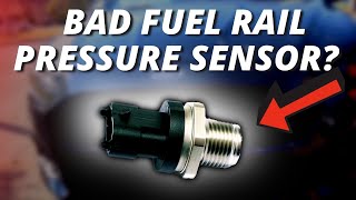 SYMPTOMS OF A BAD FUEL RAIL PRESSURE SENSOR [upl. by Georgina443]