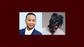 KSI ft John Legend  Down And Out FULL LEAKED SONG [upl. by Ahseikal]