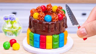 Best Miniature Chocolate Cake Decorating Ideas🔥Amazing Rainbow Cake Dessert🔥Mini Cake Video [upl. by Ashwin576]