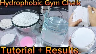 Tutorial How to make Gym Chalk at home with Result  For asmr [upl. by Leinad]