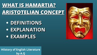 What is Hamartia Aristotelian Concept of the Word  Tragic Flaw  Tragedy  Examples of Hamartia [upl. by Qerat967]