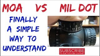 Simple to understand MOA vs MIL optics [upl. by Jacquelin]