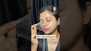 My skin is peeling 🙊 Medicube Collagen Night Wrapping Mask viral youtubeshorts shortsvideo diy [upl. by Nylteak290]