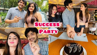 Pravisht Ne mere sath hi kar diya Prank 😂 Bindass Kavya Gulabi Gaal Song Success Party With team🥳 [upl. by Anom]