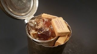 1942 US Army Field Ration C B Unit MRE Taste Test Vintage Meal Ready to Eat Oldest Food Review [upl. by Aviva700]