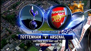 Tottenham 33 Arsenal  EPL 201011  Full Goals  Sky Sports HD [upl. by Akkinahs]