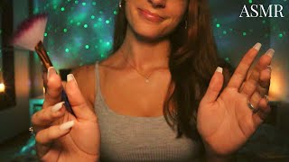 ASMR  Positive Affirmations w Hand Movements amp Face Brushing to Help You Feel Better🌙 [upl. by Leta]