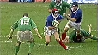 Kevin Maggs nosesmashing tackle vs France 2003 [upl. by Herrah]