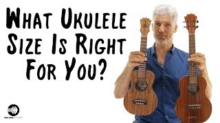 Ukulele Sizes and What is Best For You  Soprano Concert Tenor or Baritone [upl. by Habas896]